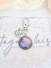 Load image into Gallery viewer, Buttonhole Clip Memorial Photo Charm