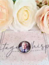 Load image into Gallery viewer, Memorial Photo Suit Pin