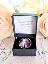 Load image into Gallery viewer, Memorial Photo Suit Pin