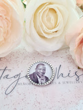 Load image into Gallery viewer, Memorial Photo Suit Pin