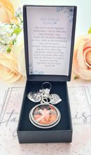 Load image into Gallery viewer, Large Buttonhole Clip Memorial Photo Charm