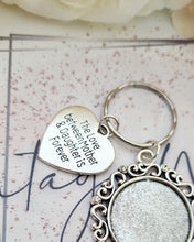 Load image into Gallery viewer, Mum Daughter Photo Key Ring or Bouquet Charm