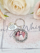 Load image into Gallery viewer, Mum Daughter Photo Key Ring or Bouquet Charm