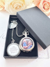 Load image into Gallery viewer, Personalised Photo Pocket Watch