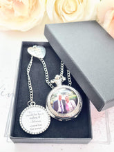 Load image into Gallery viewer, Personalised Photo Pocket Watch