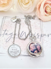 Load image into Gallery viewer, Personalised Photo Pocket Watch