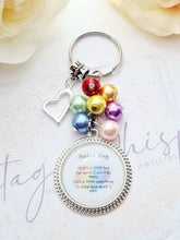 Load image into Gallery viewer, Rainbow Pocket Hug Key Ring