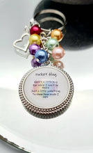 Load image into Gallery viewer, Rainbow Pocket Hug Key Ring