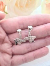 Load image into Gallery viewer, Positivity Bee Charm Earrings