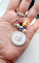 Load image into Gallery viewer, Rainbow Pocket Hug Key Ring