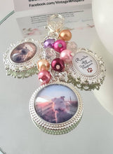 Load image into Gallery viewer, Large Pet Loss Memorial Photo Charm