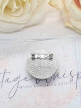 Load image into Gallery viewer, 'Dad The First Man I Ever Loved' Pin in gift box for the Father of the Bride