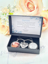 Load image into Gallery viewer, Grooms Memorial Photo Bow Kilt Pin