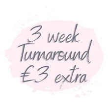 Load image into Gallery viewer, Rush My Order, Speed up by 3 weeks, 2 weeks, 1 week