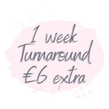 Load image into Gallery viewer, Rush My Order, Speed up by 3 weeks, 2 weeks, 1 week