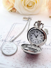 Load image into Gallery viewer, Personalised Photo Pocket Watch