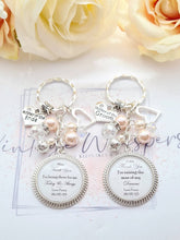 Load image into Gallery viewer, Personalised Mum Thank You Key Ring Mother of the Bride Mother of the Groom