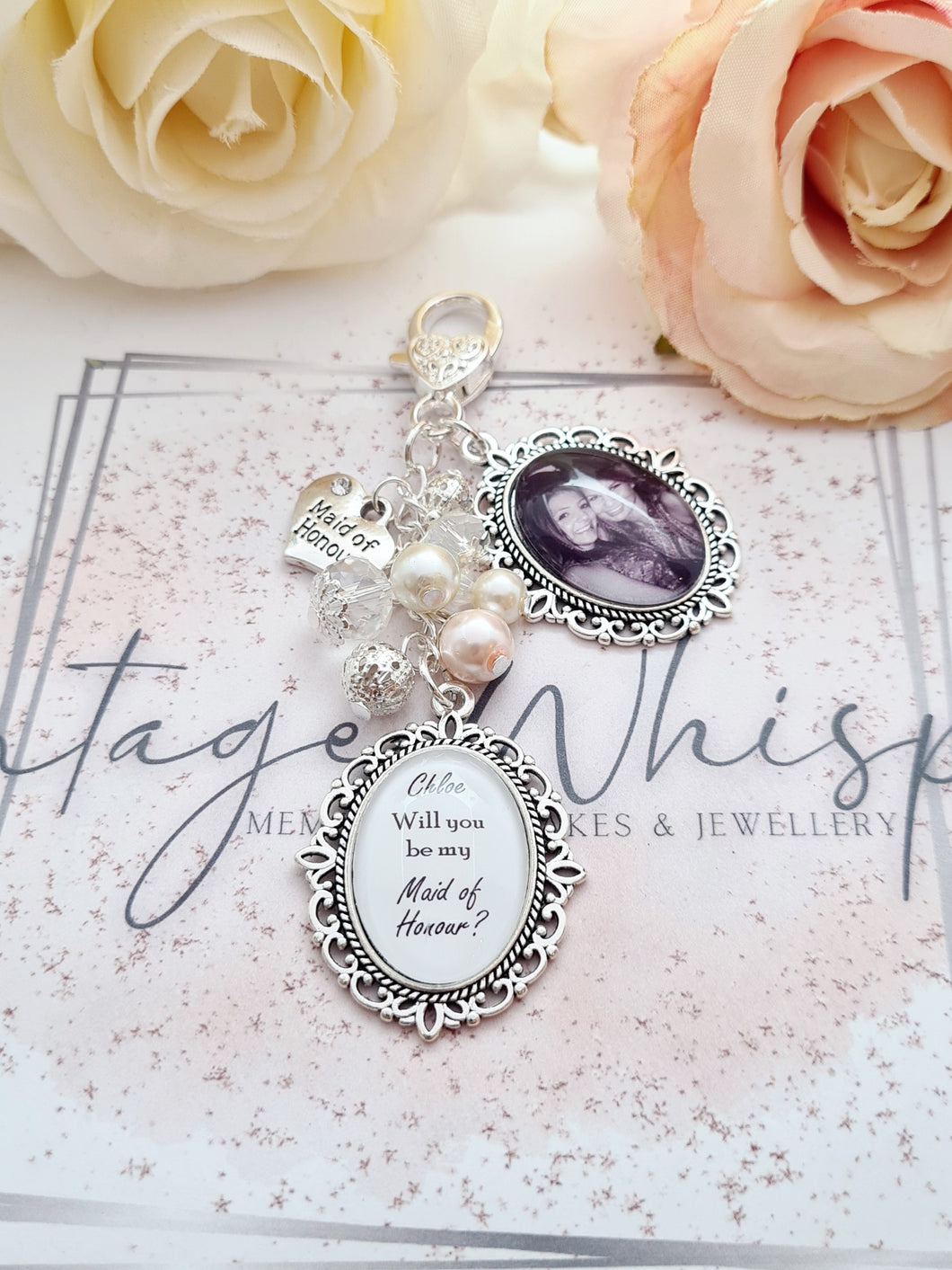 Personalised Proposal Photo Charm