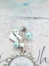 Load image into Gallery viewer, &#39;Something Old, Something Blue&#39; Posy or Wand Charm for Flower Girl, Bridesmaid, Maid of Honour
