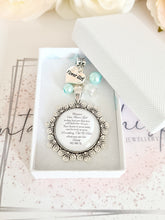 Load image into Gallery viewer, &#39;Something Old, Something Blue&#39; Posy or Wand Charm for Flower Girl, Bridesmaid, Maid of Honour
