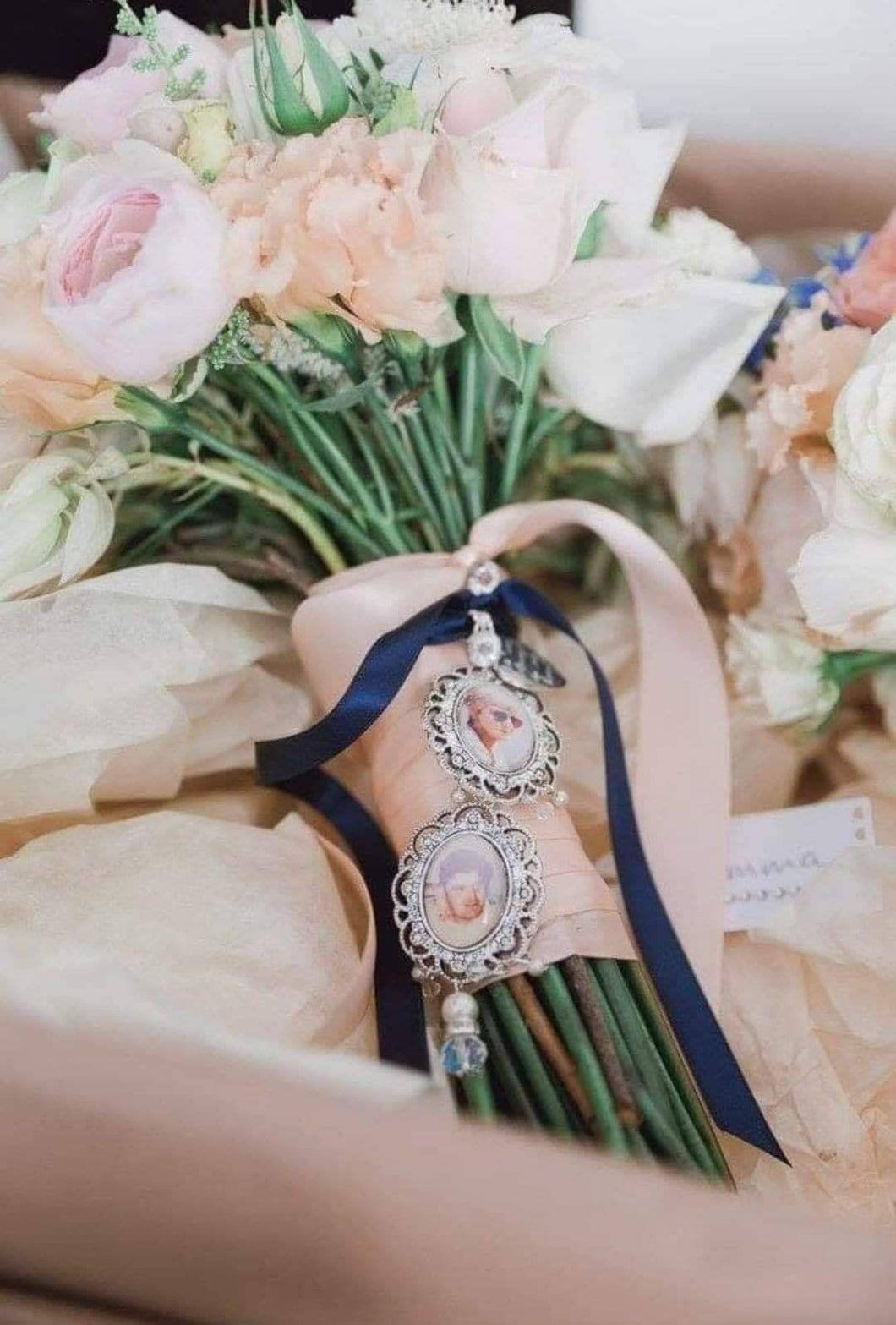 Wedding Bouquet Photo Charm 